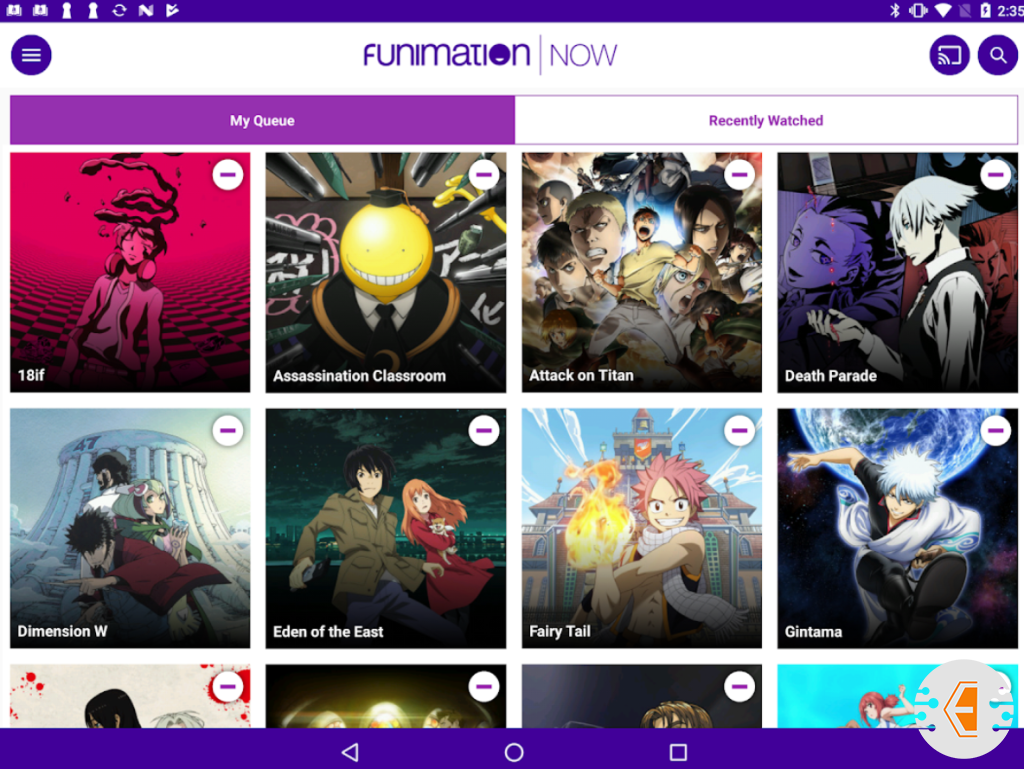 موقع Funimation لمشاهدة الانمي مجانا علي الكمبيوتر والجوال