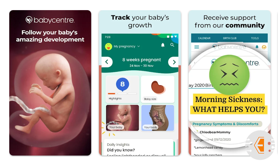 برنامج متابعة الحمل Pregnancy Tracker—BabyCenter