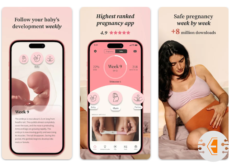 برنامج متابعة الحمل Preglife Pregnancy App