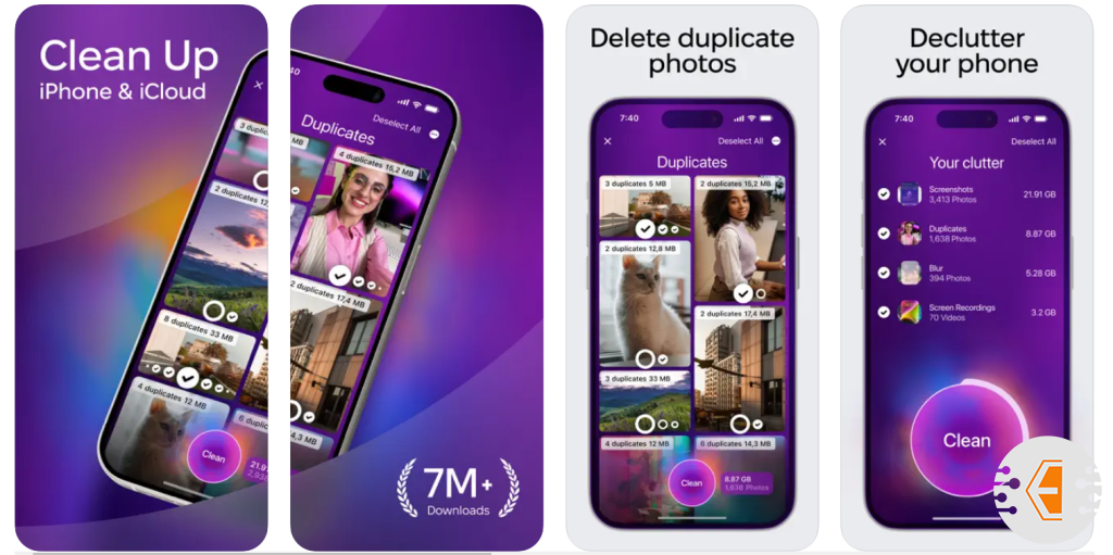  برنامج CleanMy – Phone Storage Cleaner لتنظيم الصور وتنظيف الايفون